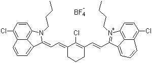 IR-1048 tetrafluoroborate molecular structure (CAS 155613-98-2)