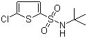 结构式 CAS# 155731-14-9, 5-氯-2-噻吩叔丁基磺酰胺