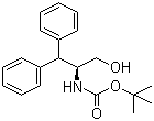 N-Boc-beta-phenyl-L-phenylalaninol molecular structure (CAS 155836-47-8)