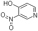 结构式 CAS# 15590-90-6, 4-羟基-3-硝基吡啶