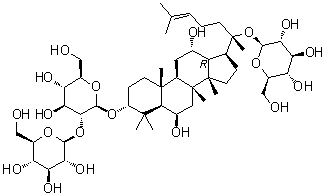 Vinaginsenoside R4 molecular structure (CAS 156009-80-2)