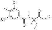 Zoxamide molecular structure (CAS 156052-68-5)