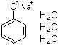 Phenol sodium salt trihydrate molecular structure (CAS 156150-40-2)