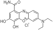 结构式 CAS# 1562-90-9, 塞莱斯坦蓝