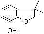 呋喃酚分子结构 (CAS 1563-38-8)