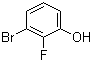 structure of CAS# 156682-53-0, 3-Bromo-2-fluorophenol