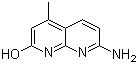 structure of CAS# 1569-15-9, 7-Amino-4-methyl[1,8]naphthyridin-2-ol