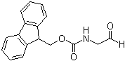 N-9-Fluorenylmethoxycarbonylglycinaldehyde molecular structure (CAS 156939-62-7)