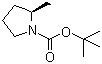 structure of CAS# 157007-54-0, (R)-2-Methylpyrrolidine-1-carboxylic acid tert-butyl ester;(2R)-Methylpyrrolidine-1-carboxylic acid tert-butyl ester