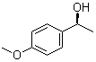 (S)-1-(4-Methoxyphenyl)ethanol molecular structure (CAS 1572-97-0)