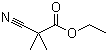 Ethyl 2-cyano-2-methylpropanoate molecular structure (CAS 1572-98-1)