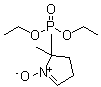 (3,4-Dihydro-2-methyl-1-oxido-2H-pyrrol-2-yl)-phosphonic acid diethyl ester molecular structure (CAS 157230-67-6)