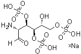 2-Amino-2-deoxy-D-glucose 3,4,6-tris(hydrogen sulfate) sodium salt molecular structure (CAS 157297-03-5)