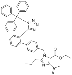 Olmesartan medoxomil impurity V molecular structure (CAS 157356-74-6)