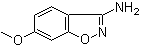 3-Amino-6-methoxy-1,2-benzisoxazole molecular structure (CAS 157368-82-6)