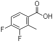 structure of CAS# 157652-31-8, 3,4-Difluoro-2-methylbenzoic acid