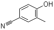 structure of CAS# 15777-70-5, 2-Methyl-4-cyanophenol;3-Methyl-4-hydroxybenzonitrile; 4-Hydroxy-3-methylbenzonitrile
