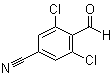 结构式 CAS# 157870-18-3, 4-氰基-2,6-二氯苯甲醛