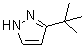 structure of CAS# 15802-80-9, 3-tert-Butyl-1H-pyrazole;3-tert-Butylpyrazole