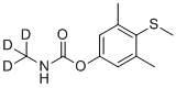 structure of CAS# 1581694-94-1, Methiocarb-d3;(3,5-dimethyl-4-methylsulfanylphenyl) N-(trideuteriomethyl)carbamate