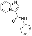 结构式 CAS# 15833-22-4, N-苯基咪唑并[1,2-a]吡啶-3-甲酰胺