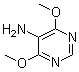 4,6-二甲氧基-5-嘧啶胺分子结构 (CAS 15846-15-8)