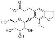 Cnidioside B methyl ester molecular structure (CAS 158500-59-5)