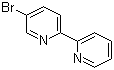5-溴-2,2'-联吡啶分子结构 (CAS 15862-19-8)