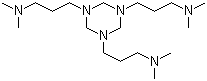 1,3,5-Tris[3-(dimethylamino)propyl]hexahydro-1,3,5-triazine molecular structure (CAS 15875-13-5)