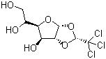 structure of CAS# 15879-93-3, alpha-Chloralose;1,2-O-(2,2,2-Trichloroethylidene)-alpha-D-glucofuranose