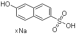 6-Hydroxy-2-naphthalenesulfonic acid sodium salt molecular structure (CAS 15883-56-4)