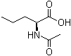structure of CAS# 15891-50-6, N-Acetyl-L-norvaline