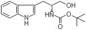 (R)-[2-Hydroxy-1-(1H-indol-3-ylmethyl)ethyl]carbamic acid tert-butyl ester molecular structure (CAS 158932-00-4)
