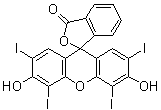 Erythrosine J molecular structure (CAS 15905-32-5)
