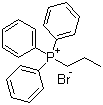 丙基三苯基溴化鏻分子结构 (CAS 15912-75-1)