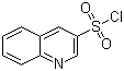 喹啉-3-磺酰氯分子结构 (CAS 159182-40-8)