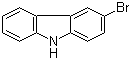3-Bromo-9H-carbazole molecular structure (CAS 1592-95-6)