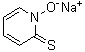 N-羟基吡啶-2-硫酮钠盐分子结构 (CAS 15922-78-8)