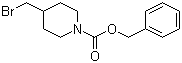 1-Cbz-4-(bromomethyl)piperidine molecular structure (CAS 159275-17-9)