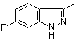 6-Fluoro-3-methyl-1H-indazole molecular structure (CAS 159305-16-5)