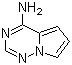 Pyrrolo[2,1-f][1,2,4]triazin-4-amine molecular structure (CAS 159326-68-8)