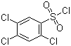 2,4,5-Trichlorobenzenesulfonyl chloride molecular structure (CAS 15945-07-0)
