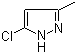5-Chloro-3-methylpyrazole molecular structure (CAS 15953-45-4)