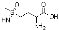 L-Methionine-DL-sulfoximine molecular structure (CAS 15985-39-4)