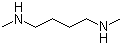 结构式 CAS# 16011-97-5, N,N'-二甲基-1,4-丁烷二胺