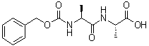N-(Benzyloxycarbonyl)-L-alanyl-L-alanine molecular structure (CAS 16012-70-7)