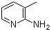 structure of CAS# 1603-40-3, 2-Amino-3-picoline;2-Amino-3-methylpyridine