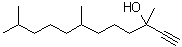 3,7,11-Trimethyl-3-hydroxy-1-dodecyne molecular structure (CAS 1604-35-9)