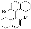 2,2'-Dibromo-5,5',6,6',7,7',8,8'-octahydro-1,1'-binaphthalene molecular structure (CAS 160456-37-1)