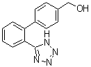 结构式 CAS# 160514-13-6, 2'-(2H-四唑-5-基)-[1,1'-联苯]-4-甲醇